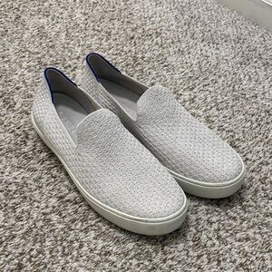 Rothy's Salt Honeycomb The Original Slip On Sneakers 8.5